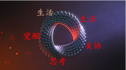 “人不是在荒谬中发现意义,而是在平凡中追求神圣。”挖开自己思想的坟墓,我愿在世俗中寻找另一种永恒。附近的原始配图